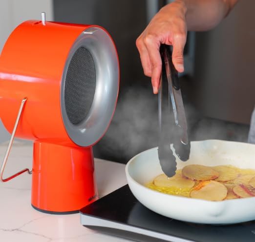 AirHood Inalámbrico  El primer limpiador de aire de cocina portátil del mundo con 5 filtros de carbón activado y filtro de aceite de acero