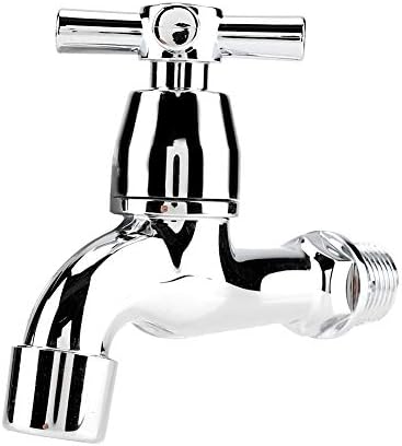Grifo de agua ABS, grifo de lavadora, lavabo, grifo de agua fría con mango de cola de un solo pico (#3)