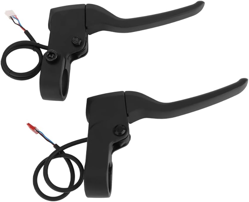 1 par de palancas de freno para NIU KQi2 Pro para NIU KQi3 SportProMax Scooters eléctricos, mango de freno de aleación de aluminio con conector