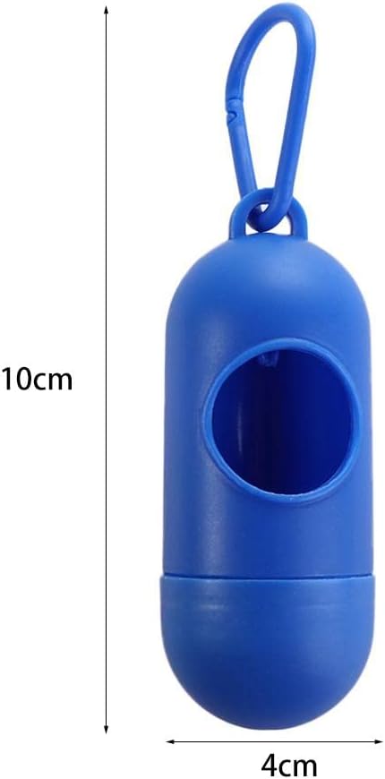 Dispensador de bolsas de excremento de perro, bolsa de basura para bolsas de basura, soporte para bolsas de basura de mascotas, para caminar, gatos,