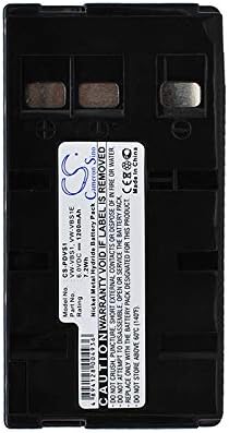 Batería de repuesto para JVC BN-V10U BN-V11U GR-AX270 GR-AX270E GR-AX280 GR-AX600 GR-AXM17 GR-AXM17UPANASONIC NV-3CCD1 NV-61 NV-63 NV-G1 NV-G101