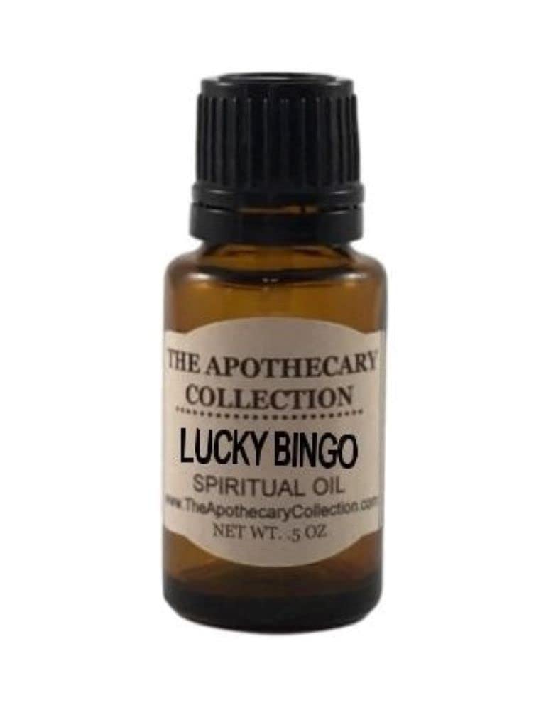 LUCKY BINGO Spiritual Oil (aceite) for Hoodoo, Voodoo, Santeria, Wicca, Rootwork, & Spells