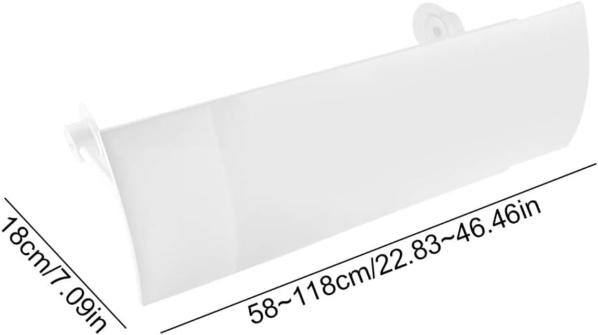 Protector de viento de aire acondicionado, deflector de aire acondicionado ajustable, cubierta de desviador de aire, deflectores de viento, anti