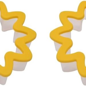 R & M International Daisy – Cortador de galletas de agarre suave, talla única, amarillo (paquete de 2) R & M International Daisy – Cortador de galletas de agarre suave, talla única, amarillo (paquete de 2)