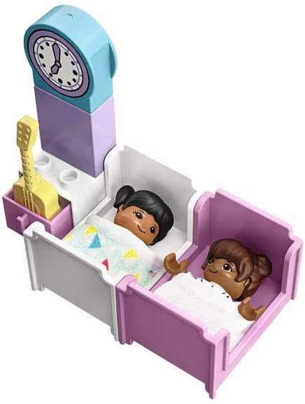LEGO DUPLO Town Bedroom 10926 – Juego de juego de simulación para niños, juguete de desarrollo para niños, ideal para el aprendizaje y el juego de