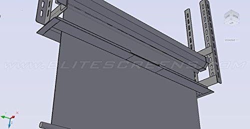 Elite Screens VMAX2Spectrum – Kit de moldura de techo para instalación oculta en el techo de la pantalla del proyector, ZCV135V-V153S-V128X