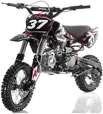 HHH Smart DEALSNOW trae nuevo Apollo AGB-37CRF-2 125cc Gas Dirt Bike pitbike adulto joven 4 velocidades manual con embrague