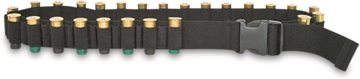 Fox Outdoor Products Cinturón de bandolier de lona de escopeta militar