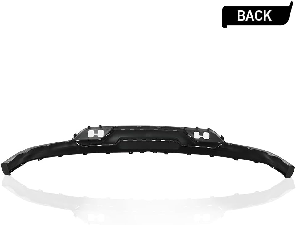 Cenefa inferior para parachoques delantero con agujeros de gancho de remolque compatible con Chevy Silverado 1500 2016-2018Silverado 1500 LD 2019,