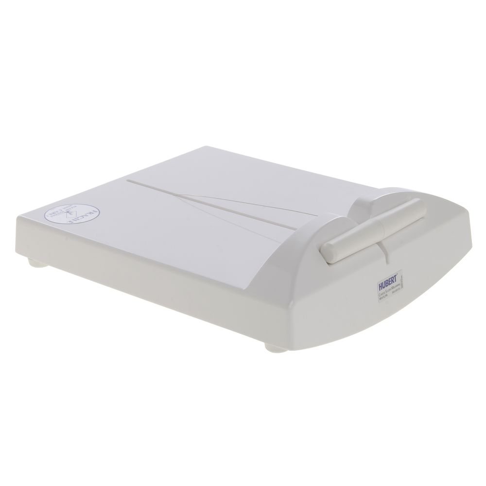 HUBERT Cortador de Queso Melamina Blanca – 14 25″L x 11 12″W x 4″H