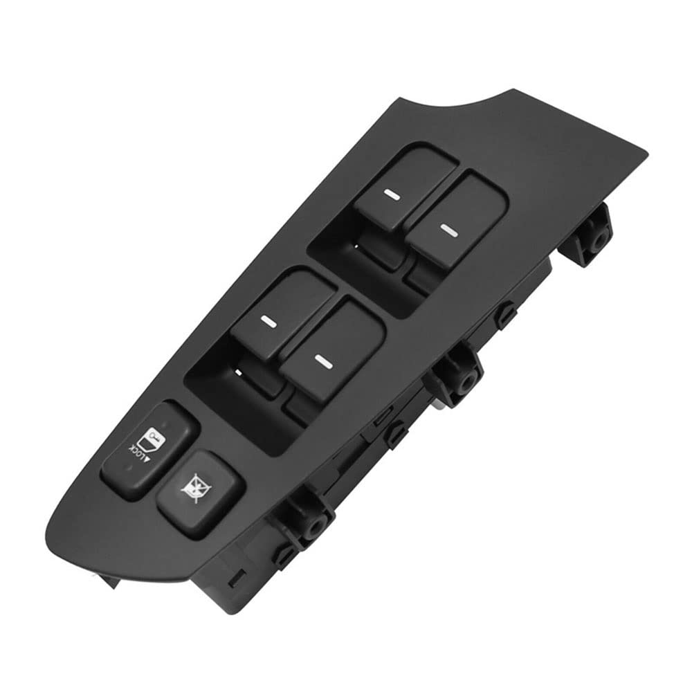 Interruptor de ventana eléctrica compatible con KIA Forte Cerato 2010 2011 2012 2013 LH puerta izquierda lado del conductor interruptor de ventana