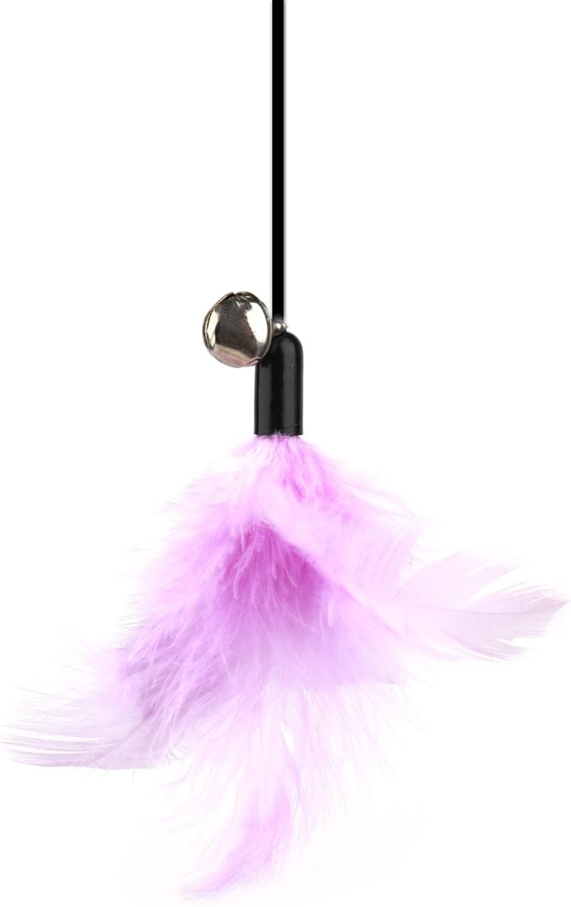 SHENGOCASE Paquete de 10 bolas colgantes de repuesto para árbol de gato, con cintas adhesivas, juguete para gatos para muebles de gato