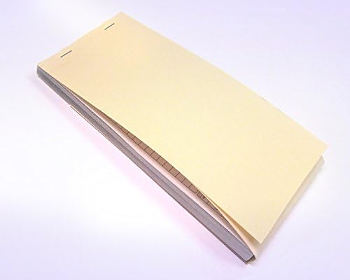 Libros de registros de material y mano de obra sin carbono de 2 partes (5 libros)
