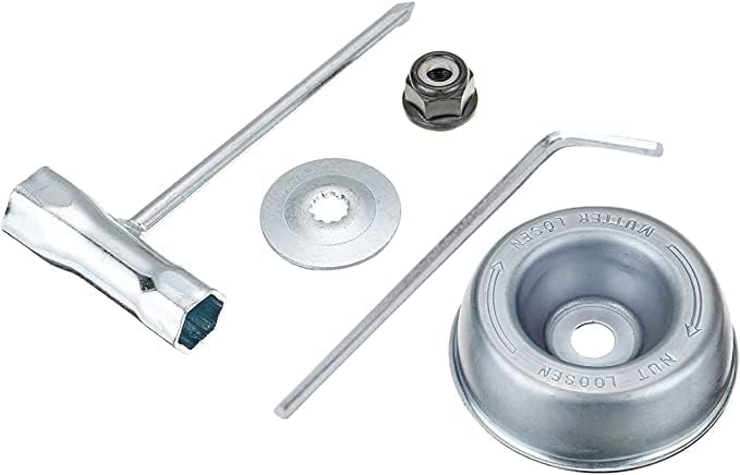 Kit de mantenimiento de accesorios de adaptador de cuchilla de repuesto para desbrozadora Stihl FS55 FS55R FS56 FS110 FS120 FS130 FS130R FS240 FS250