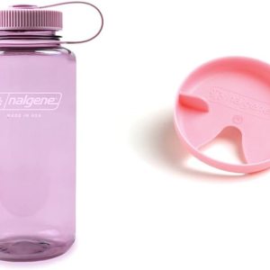 Nalgene Sustain – Botella de agua de tritán sin bisfenol A (BPA) hecha con 50% de material derivado de plástico reciclado, 32 oz, boca ancha Nalgene Sustain – Botella de agua de tritán sin bisfenol A (BPA) hecha con 50% de material derivado de plástico reciclado, 32 oz, boca ancha