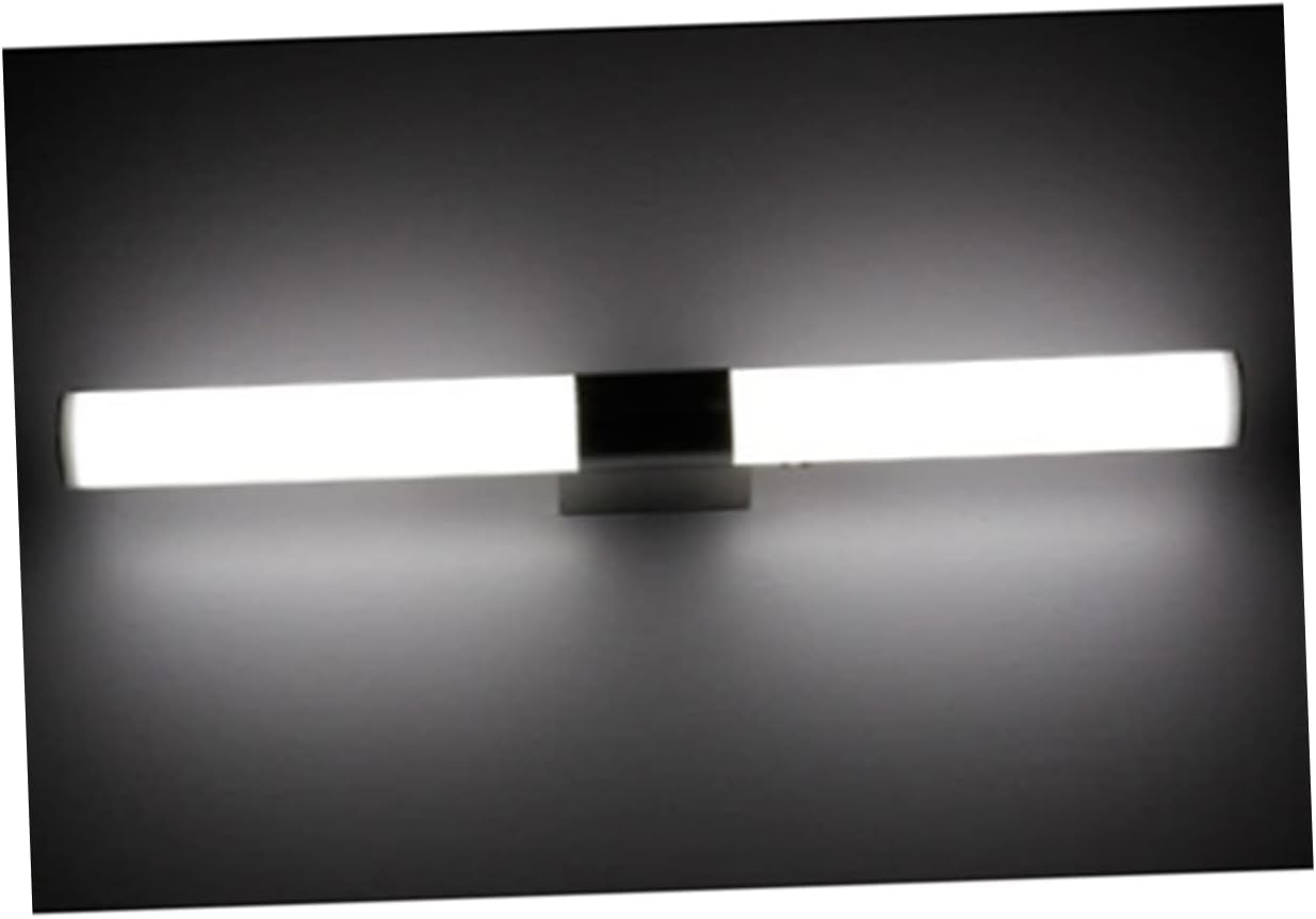 Angoily 2 piezas 18 lámpara de tocador de baño, luz de tocador para maquillaje, luz debajo del gabinete, luz de pared recargable, decoración de