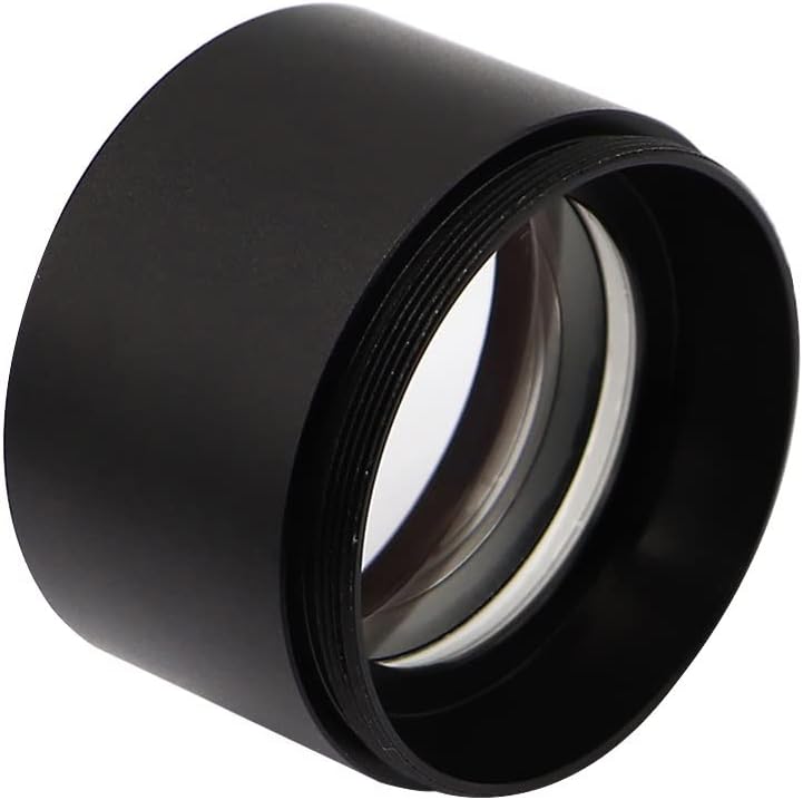 WD165 0.5X 0.7X 1.0X 2.0X Objetos Auxiliares Lente Microscopio Lente de cámara para Trinocular Estéreo Zoom Microscopio Barlow Lente de vidrio