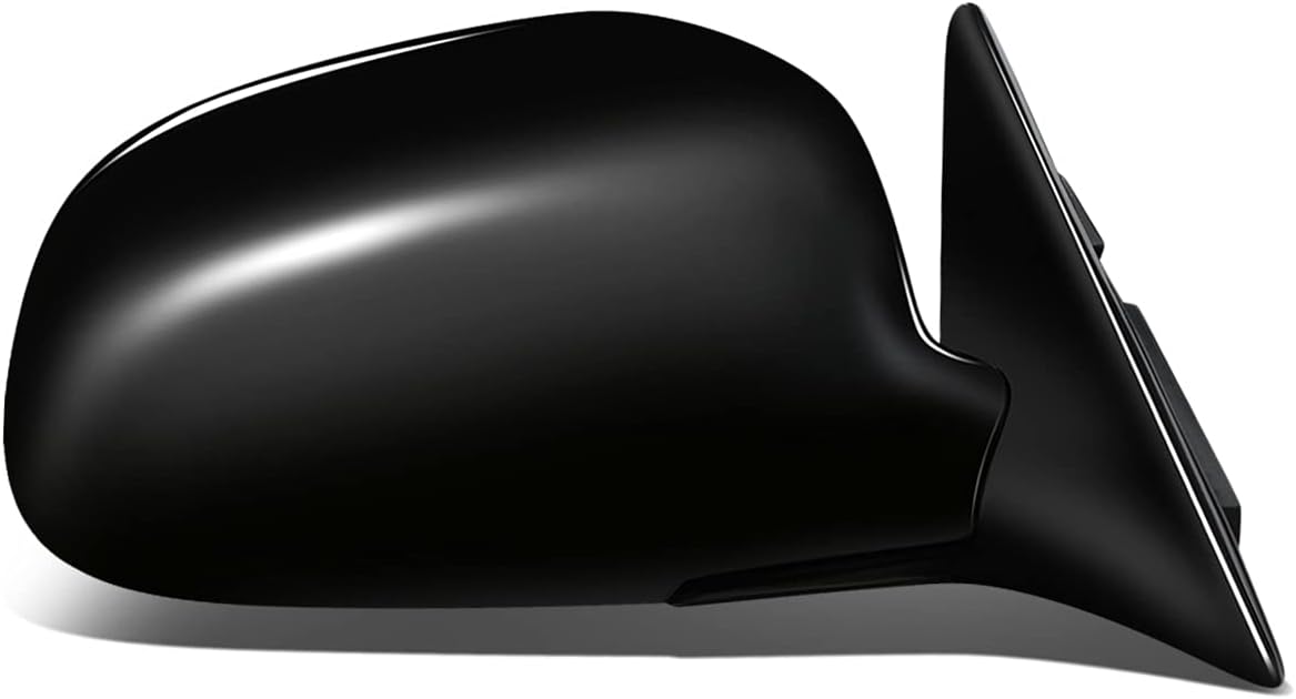 DNA Motoring OEM-MR-MI1321103 Espejo retrovisor plegable sin calefacción con ajuste manual lateral derecho compatible con Mirage 1987-1996