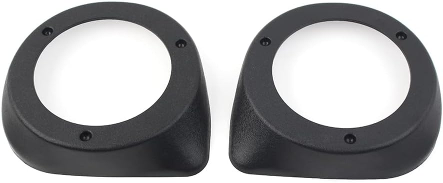 GZYF Carenados de pierna ventilada inferior para motocicleta con cápsulas de caja de altavoces de 6.5 pulgadas, cubierta de parrilla de altavoz para