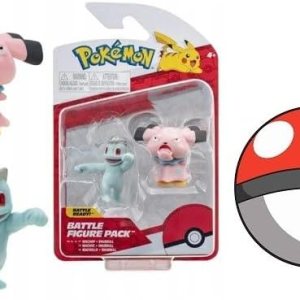 Pokemon Clip N Go Battle – Juego de figuras y calcomanías Action Ready Plus (Machop y Snubbull) Pokemon Clip N Go Battle – Juego de figuras y calcomanías Action Ready Plus (Machop y Snubbull)