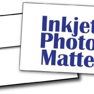 5″ X 7″ – Juegos de tarjetas mate de inyección de tinta en blanco (100 tarjetas y sobres) 5″ X 7″ – Juegos de tarjetas mate de inyección de tinta en blanco (100 tarjetas y sobres)