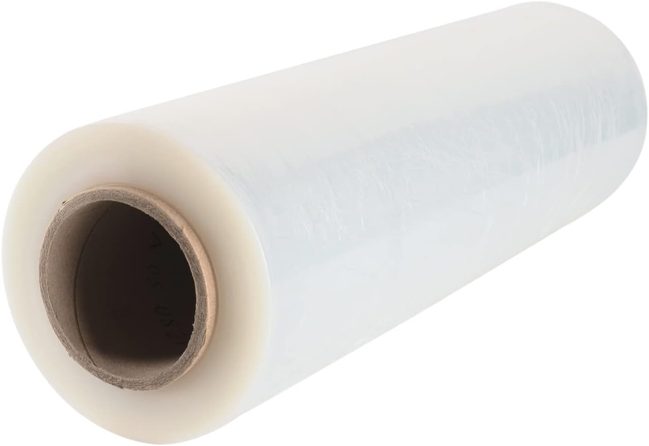 Karat Película elástica para envolver a mano, calibre 80, 149.9 x 149.9ft (4 rollos)