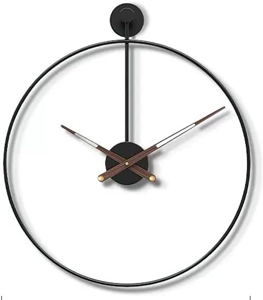 JACUZZI Reloj de pared de 15 pulgadas para decoración de sala de estar, relojes de pared silenciosos a pilas – Reloj de Pared – Reloj de baño –