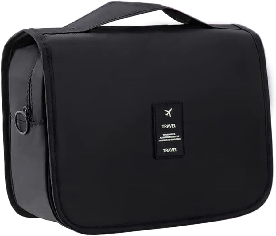 IMCUZUR Bolsa organizadora de maquillaje para mujer, bolsa de cosméticos resistente al agua para niñas, bolsa de maquillaje de viaje para accesorios