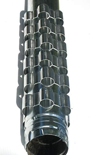 Intercambiador de calorrecuperadorradiadores tubo de estufa de pellets de diámetro de 3,6 pulgadas