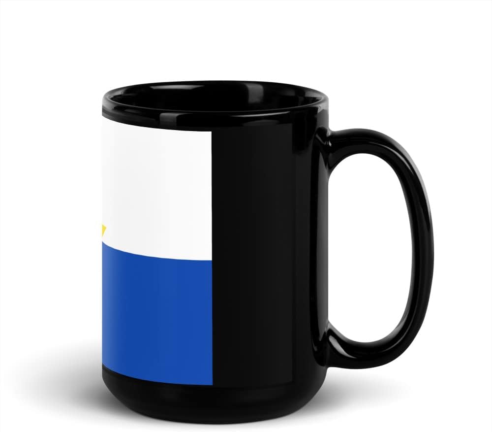 Bandera de Montería Córdoba – Taza de Café Cerámica Negra
