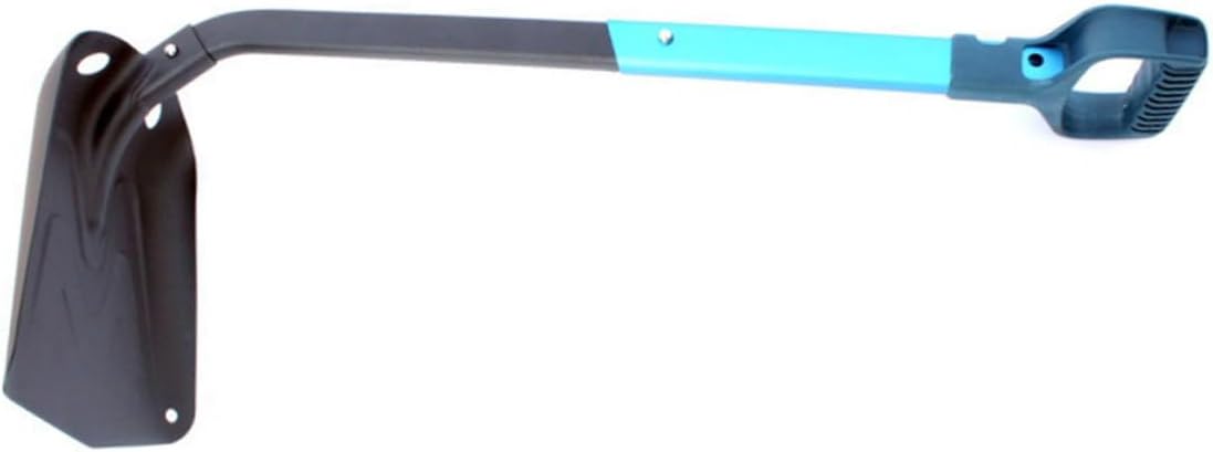 Yardwe Raspador de hielo plegable de aluminio, pala de nieve de hielo, raspador largo de aluminio, 2 uds