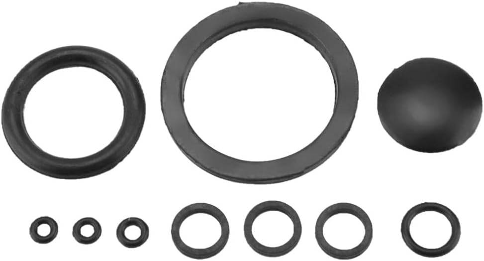 Juego completo de accesorios para rociadores, anillos de sellado de goma duraderos para piezas esenciales de rociador, kit de reemplazo perfecto