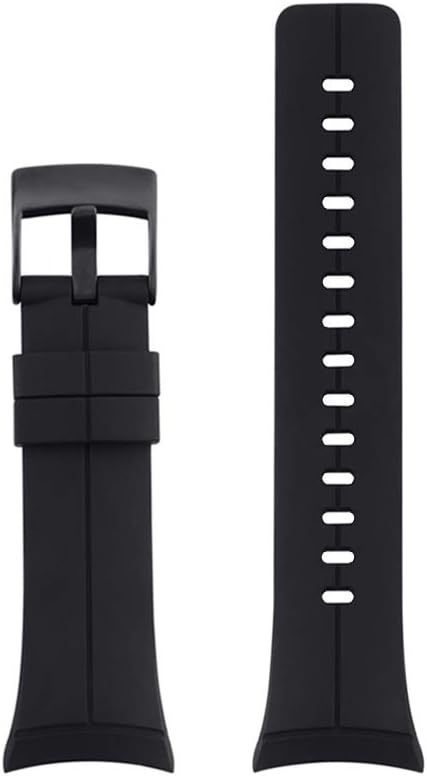 Correa de reloj compatible con Suunto Spartan Ultra HR, correa clásica de repuesto de goma suave para reloj inteligente Suunto Spartan Ultra HR