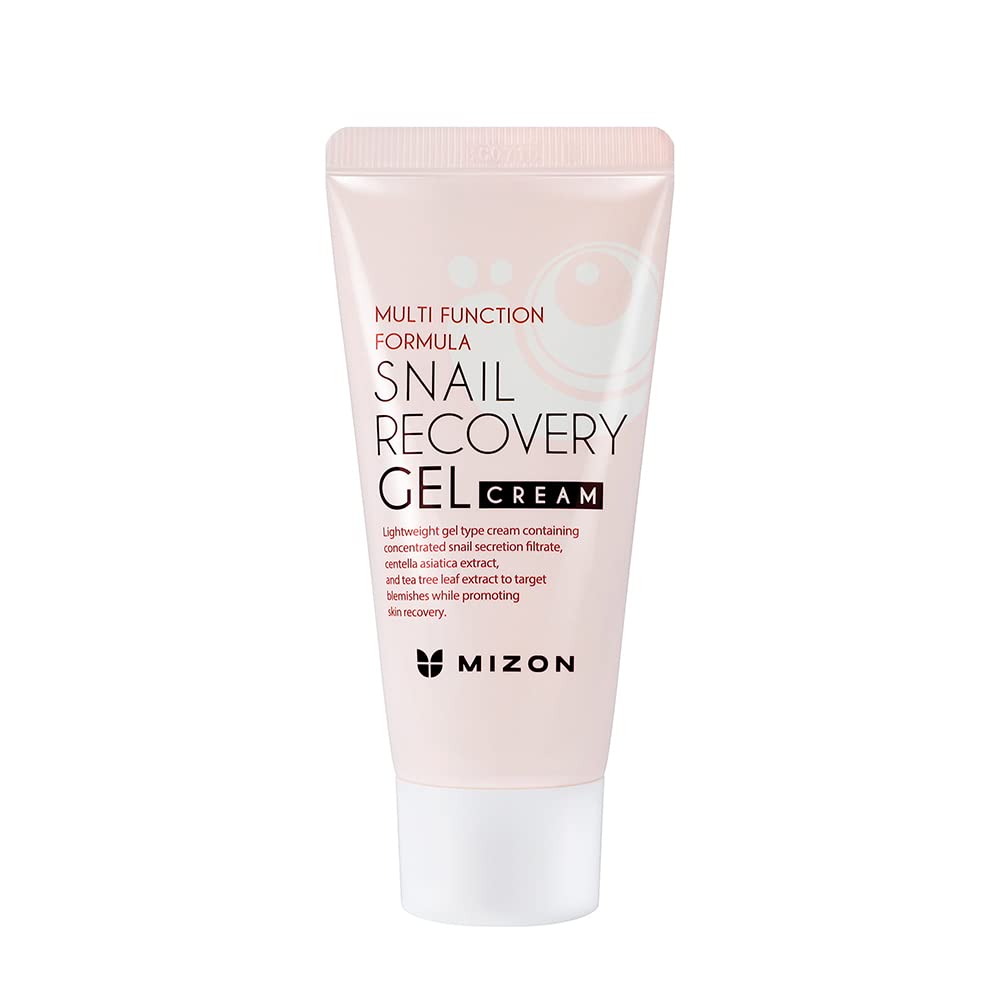 Mizon Caracol Recuperación Gel Crema para el Cuidado de las Arrugas Elasticidad y Humedad, Libre de Fragancia, Libre de parabenos, Fórmula Multi