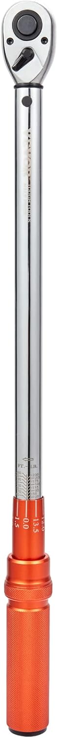 VEVOR Llave dinamométrica, llave dinamométrica de clic de 12 pulgada 20-250ft.lb34-340n.m, juego de llaves dinamométricas ajustables de doble