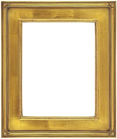 Creative Mark Museum Collection De Stijl – Marcos dorados de 34 pulgadas de profundidad de rabet, marcos de esquina cerrados terminados a mano para