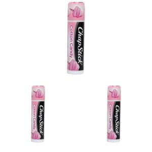 ChapStick – Tubo de bálsamo labial de algodón de azúcar, 0.15 onzas (paquete de 3) ChapStick – Tubo de bálsamo labial de algodón de azúcar, 0.15 onzas (paquete de 3)