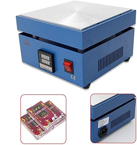 Microordenador LED placa caliente eléctrica precalentar soldadura estación de precalentamiento soldador placa caliente calentador laboratorio 110 V