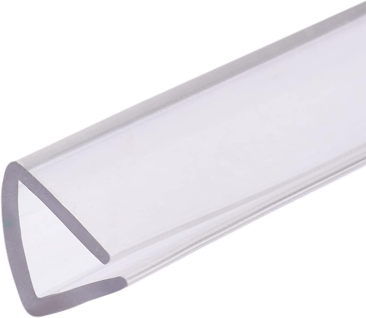 Bordes de borde (16.4 pies), 1 unidad, sello en U de PVC para tira de sellado de borde de 0.394-0.472 in, para sellos de ventana de puerta del