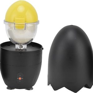 AYNEFY Molinillo de huevos, portátil para hacer huevos dorados, herramienta de cocina de 100 a 240 V para padres, agitador de huevos para cocina, AYNEFY Molinillo de huevos, portátil para hacer huevos dorados, herramienta de cocina de 100 a 240 V para padres, agitador de huevos para cocina,