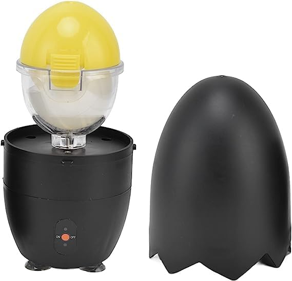 AYNEFY Molinillo de huevos, portátil para hacer huevos dorados, herramienta de cocina de 100 a 240 V para padres, agitador de huevos para cocina,