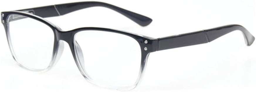 JOSCHOO Gafas de lectura, paquete de 5 lentes de calidad para lectores de calidad, bisagra de resorte, color negro, de diseñador moderno para