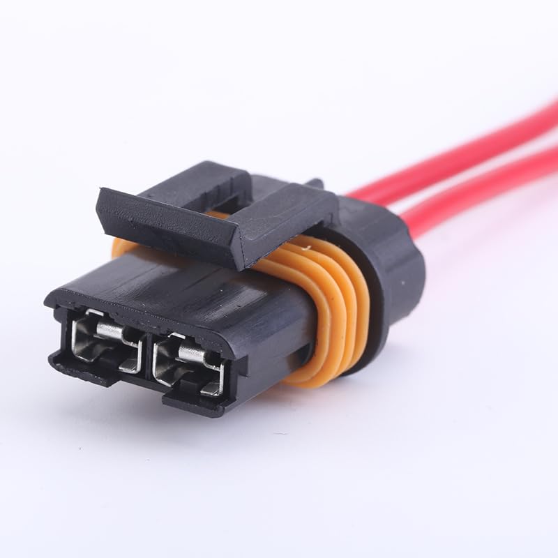 Portafusibles en línea de alambre de 12 AWG, portafusibles ATOATC estilo hoja con cubierta impermeable, kit de fusibles de hoja de 30 amperios para