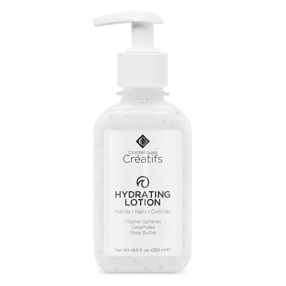 Cosmétiques Créatifs Loción hidratante para manos secas, uñas y cutículas, 8.5 onzas líquidas, cuidado de la piel hidratante diario para pieles
