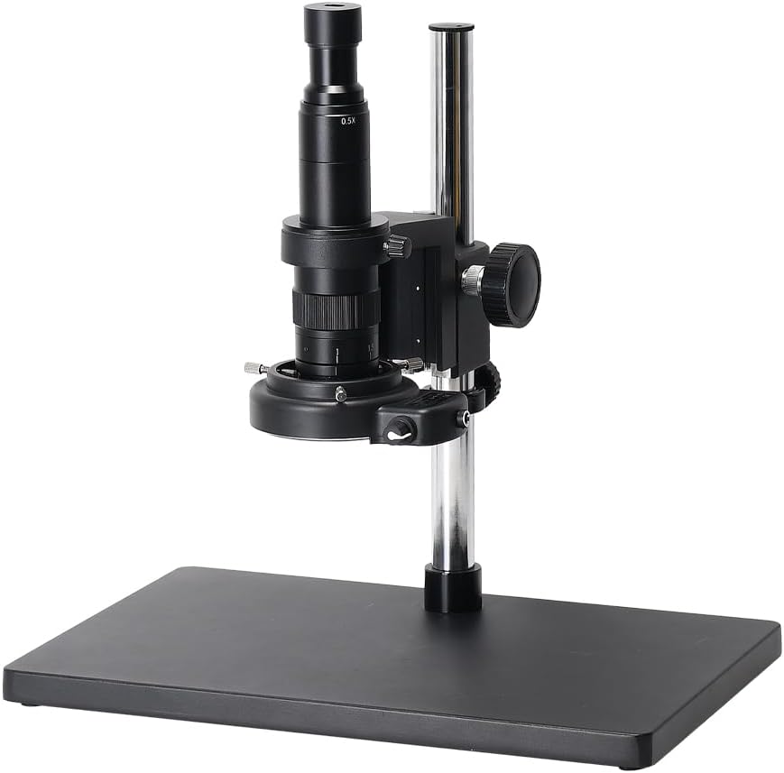 HAYEAR Cámara electrónica del microscopio USB 4K, cámara ocular digital de 8MP 12.3″ color Cmos 3840x2160P, cámara portátil del microscopio