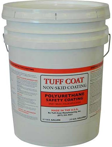 Tuff Coat Arena UT-116 – 5 galones textura media, no sumergible, a base de agua, revestimiento antideslizante de goma