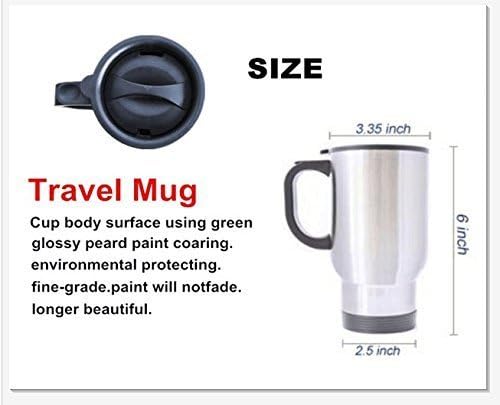 Funny Friends Gift – Taza de viaje con texto en inglés “I’m Not Always A Bitch Just Kidding Go Fuck.Yourself”, 100% acero inoxidable, 14 onzas