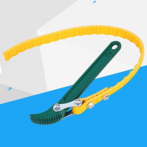 Wal – Llave de filtro de aceite tipo cinturón frontal, portátil, para reparación de automóviles, herramienta manual de reparación resistente (12