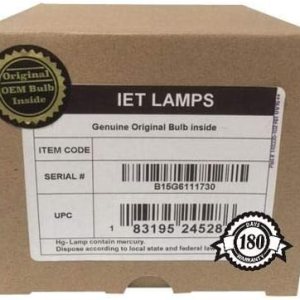 Lámpara de repuesto original del fabricante original del equipo original para proyector Epson Powerlite Pro G6750WU, G6770WU – IET Lamps con Lámpara de repuesto original del fabricante original del equipo original para proyector Epson Powerlite Pro G6750WU, G6770WU – IET Lamps con