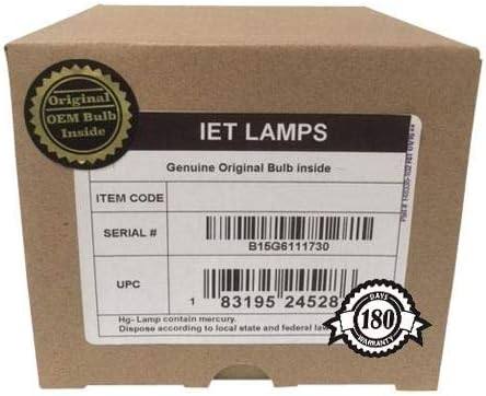 Lámpara de repuesto original del fabricante original del equipo original para proyector Panasonic PT-AE900U, PT-AE900E – IET Lamps con garantía de